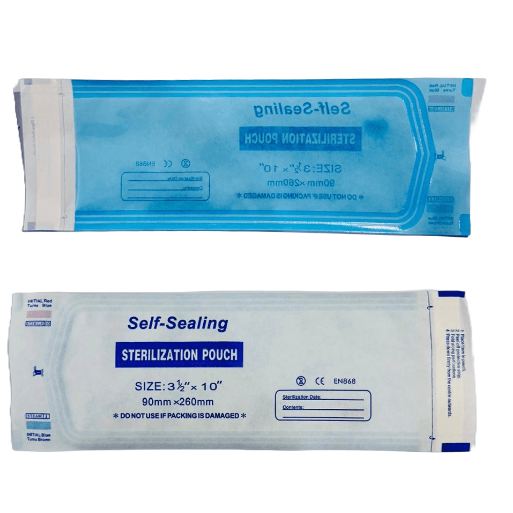 Sterilization Self Sealing Pouches