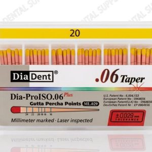 Diadent Taper 6% Gutta Percha points