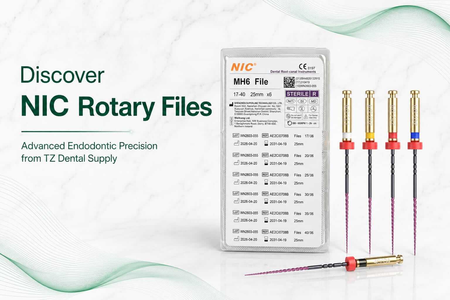 TZ Dental Supply Main Slider Banner