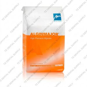 Alginmajor high precision dental alginate impression material (orange flavour, 453g) available at TZ Dental Supply.