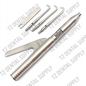 Dental Crown Remover Gun Type Instrument Kit