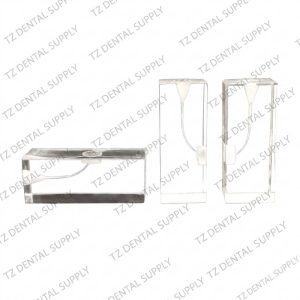 Transparent Endo Practice Block for RCT root canal training and instrumentation practice at TZ Dental Supply.