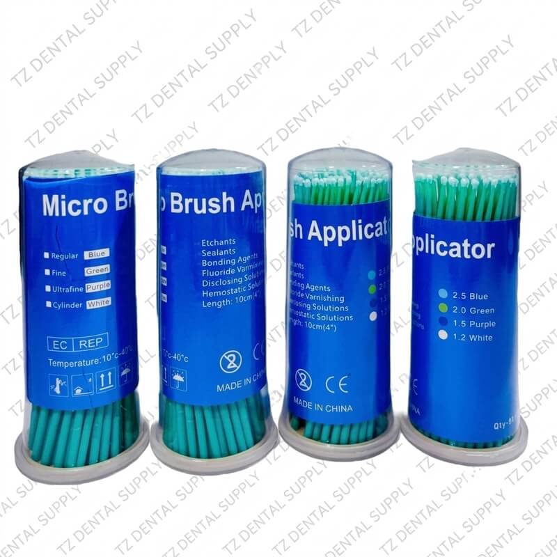 Dental Micro Brush Applicators Professional dental micro brush applicators for bonding agents and sealants at TZ Dental Supply.