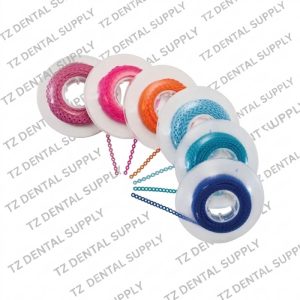 Orthodontic Elastic Power Chain Roll – Multi Color