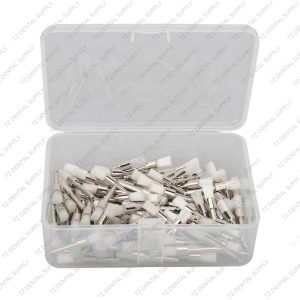 Dental prophy brushes with latch type shank for professional tooth polishing at TZ Dental Supply.